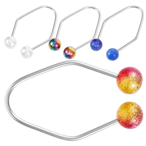 Entrenador para músculos faciales SHOWERORO con perlas de acero inoxidable de 4 piezas
