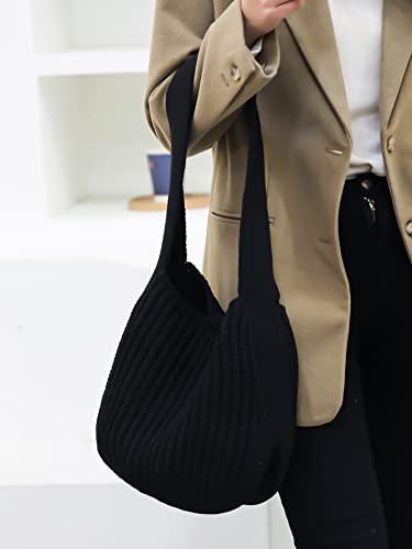 Bolso tote tejido para mujer con diseño crochet miniatura 2