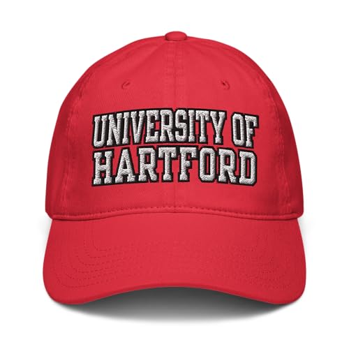 Gorra de béisbol ajustable Hartford Hawks roja oficial miniatura 2