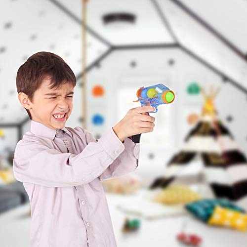 Artcreativity 5 Inch Ball Launchers, Set Of 2, Each Set With 1 Toy Blaster Gun And 5 Plastic Balls, Cool Shooting Toys For Kids, Fun Toys For Outdoors, Indoors, Yard, Camping, Best Birthday Gift Idea #TOP5