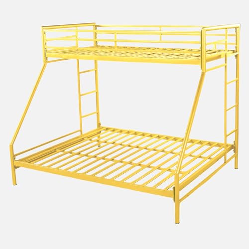 Image of Twin Over Twin Metal Bunk Bed |Bunk Bed Without Storage for Kids | Double Decker Bed for Kids Room Furniture |Metal Bunker Bed (Mattress Not Included)
