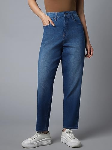 Image of HIGH Star Women's Regular Fit Mid Rise Jeans