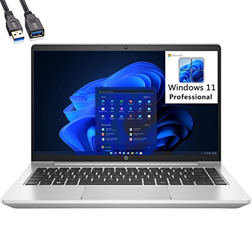 Image of 2023 HP ProBook 440 G9 14 inch FHD Business Laptop, 12th Gen Intel 12-Core i7-1270P up to 4.8GHz, 16GB DDR4 RAM, 512GB PCIe SSD, WiFi6, Bluetooth 5.2, Backlit KB, FR, Windows 11 Pro, BROAG Extension Cable