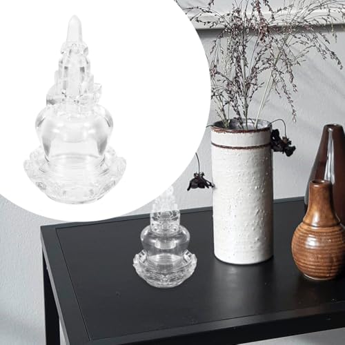 Stupa en cristal Didiseaon : éliminez le stress avec cette pagode bouddhiste zen - 7