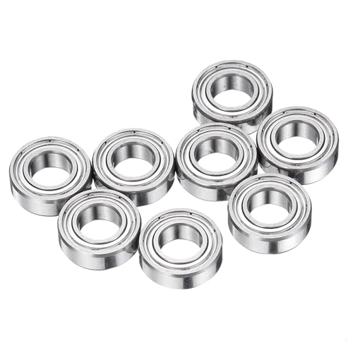 Amazon | uxcell 8個のMR126ZZ小型ベアリング 6mmの内径12mmの外径4mm Amazon | uxcell 8個のMR126ZZ小型ベアリング 6mmの内径12mmの外径4mm