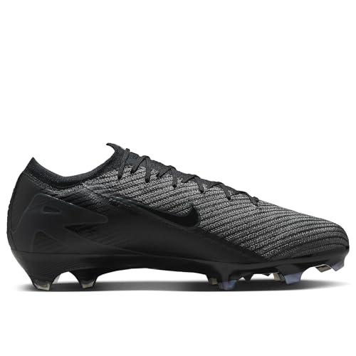 Nike Mercurial Vapor 16 Elite FG Low-Top Soccer Cleats (FQ1457-002, Black/Deep Jungle/Black) Size 8.53
