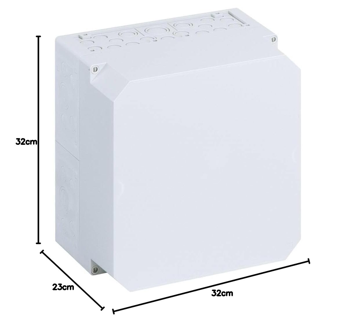 Spelsberg 2249705 74290201 AKL 2-gh obudowa instalacyjna 300 x 300 x 210 polistyren (EPS), szary, 1 szt