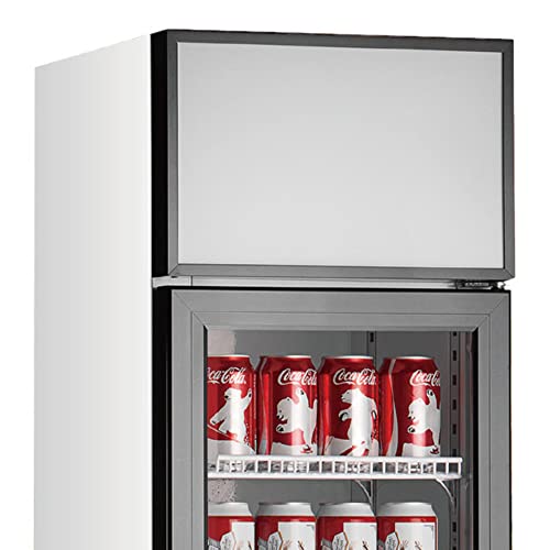 Nafcool Commercial Beverage Refrigerator Cooler,Small One Glass Door Merchandiser Refrigerator Bar Wine Beer Drink Dispenser Display Fridge For Sale Used,Etl And Nsf Approval(5.8 Cubic Ft, 15.4" Wide) #TOP6
