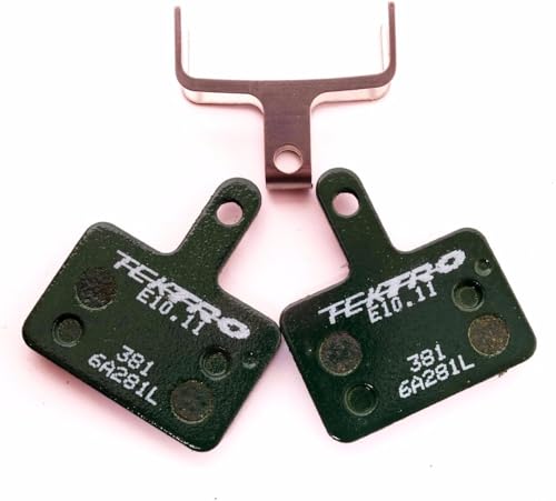 TEKTRO E10.11 Resin Disc Brake Pads | Organic Resin | Smooth & Powerful Braking | Easy Replacement