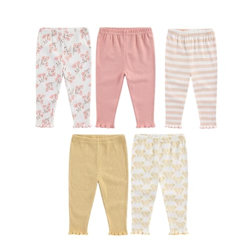 0-12 Months Unisex Baby Pants Sets New born Bodysuit and Hats 15 Pack Boy Girl Infant Comfort Outfit Clothes3