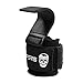 Gymreapers Weight Lifting Hooks (Pair), Heavy Duty Power Wrist Straps Hand Grip Support For Deadlifts, Pull Ups, Shrugs - Gym Gloves For Men and Women (Black)