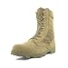 Men’s 9 inch Desert Tan Boots with Side Zipper for Work, Construction, Hiking, Hunting, Outdoors. Durable, Comfortable,True to Size. 6 Month Warranty