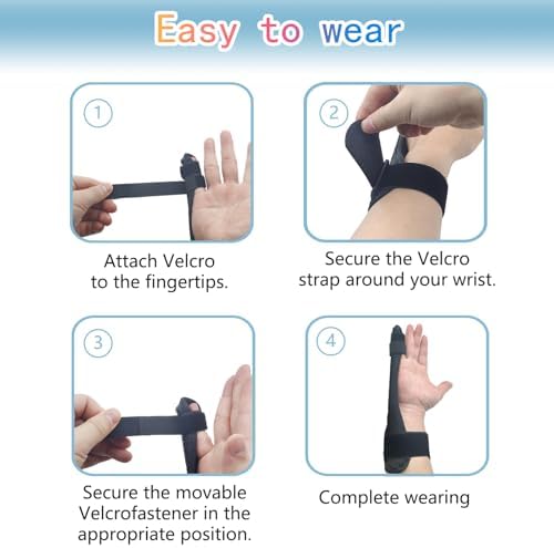 Yoeyiu - Left Hand Finger Splint, Right Hand Support, Broken and Tendonitis Relief Stabilizer (1 PCS) — view 6