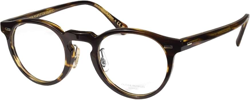 【手元在庫】OLIVER PEOPLES OV5186A 1003 Gregory Peck メガネ Oliver Gregory Peck Low Bridge Fit Eyeglasses in Cocobolo