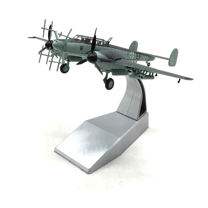 BF110 Heavy Night Fighter FloZ 1/100 réplique de collection en métal moulé préconstruite