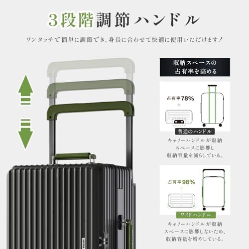 Amazon | [KPLDOL] 日本人デザイナースーツケース キャリーケース