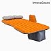 Produktbild InnovaGoods Luftbett für Auto, PVC, Orange und Grau, 86 x 135 x 40 cm