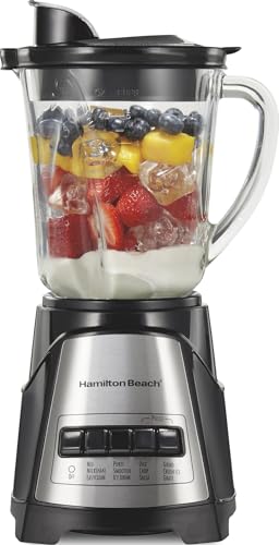 Hamilton Beach Power Elite Blender For Smoothies With Wave Action System