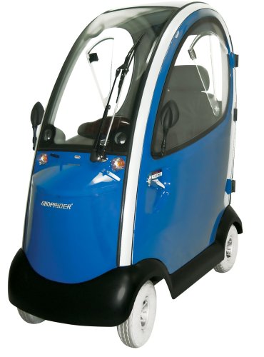 Shoprider Flagship Enclosed Scooter, Blue