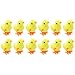 STOBOK Zestaw 12 szt. do nawijania kurczaka, zabawka wielkanocna, rozwijanie się, nawijanie, kurczak, żółte, pluszowe pisklęta zabawka, Wielkanoc, kosz dla dzieci