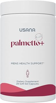 USANA Palmetto Plus Saw Palmetto Prostate Supplement for Men - 28 Capsules per Container - Serving Size 1 Capsule