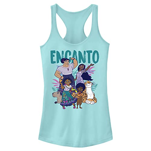 Débardeur Encanto Disney Pixar pour junior en taille XXL coloris turquoise Cancun