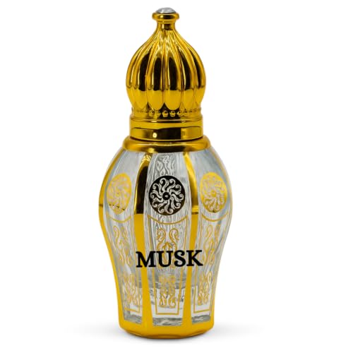 Image of MUSK Luxury Attar for Unisex, Long Lasting & Non-Alcoholic, Pure Natural Roll-on Attar, Perfume for Men & Women, Suitable for Every Occasion, 12 ml