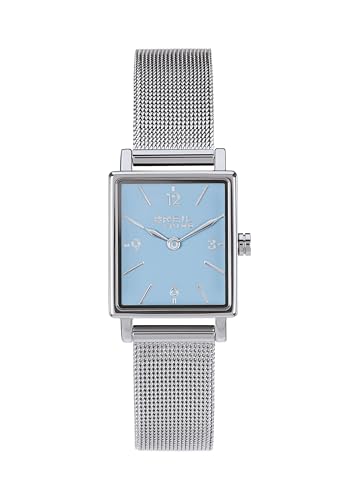 Breil Orologio Ew0773 Donna Dreamy Sorbet Quadrante Mono-Colore Azzurro Movimento Solo Tempo - 2 Lancette Quarzo E Bracciale Acciaio Argento
