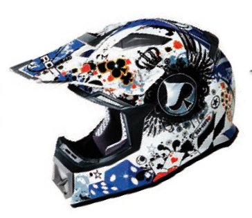  Casco Shiro Cross Sh-911 Uyuni Azzurro