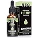 Price comparison product image NeoHemp Hemp Oil Drops 10000mg |10ml, Vegan & Vegetarian Friendly - Mirror Recommended