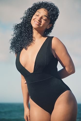 Andie Mykonos Deep Plunge V-Neck One Piece Swimsuit4