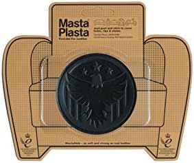 MastaPlasta BLACK Self-Adhesive PREMIUM Instant Leather Repair Patches for Sofas, Car Seats, Bags and More. Stick-on Upholstery Repair Patch. Large 20x10cm