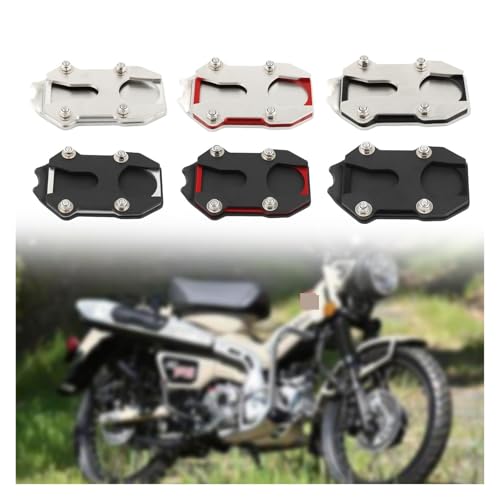 Plaque support béquille latérale CT125 en alliage haute performance durable