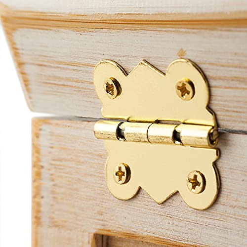 beka. Wooden Stash Box with Rolling Tray Stash Box Combo to Organise your Herbs and Accessories - Rolling Kit with Removable divider - Large stash box and Jewelry box (Vintage White) - Image 8