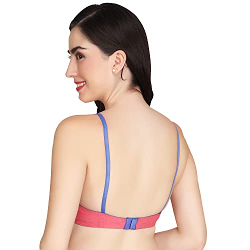 Image of Women Melange Fabric Everyday Non Padded Bra for Women
