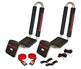 Malone J-Loader J-Style Universal Car Rack Kayak Carrier with Bow and Stern Lines