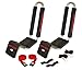 Malone J-Loader J-Style Universal Car Rack Kayak Carrier with Bow and Stern Lines