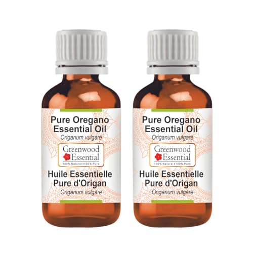 Huile essentielle d'origan Origanum vulgare pure naturelle 100 ml x 2 pour diffuseur et corps