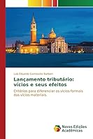 Lancamento Tributario: Vicios E Seus Efeitos 3639848373 Book Cover