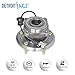 Detroit Axle - Rear Wheel Bearing Hub for Chevrolet Captiva Sport Equinox Pontiac Torrent Saturn Vue Suzuki XL-7, Wheel Bearing and Hub Assembly Replacement