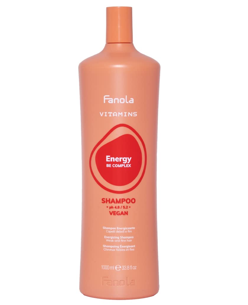 Fanola Vitamins, Shampoo Energizzante, 1000 ml