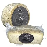 QUESOS LA ALDEA | Queso Artesano de Oveja Semicurado con Trufa 1.5 kg | Queso Semi Curado Gourmet | Lote de Quesos Perfecto para Regalo, Cestas Navidad Gourmet y Pack para Regalar