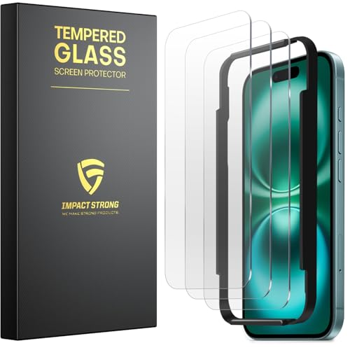 Protection écran iPhone 17 anti rayure en verre trempé compatible coque