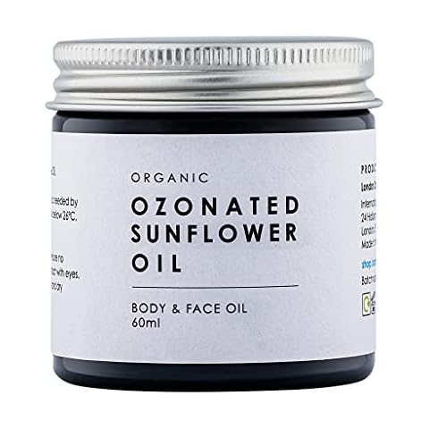 Ozonated Sunflower Oil - Body & Face, Organic 60ml - London Ozone Cover