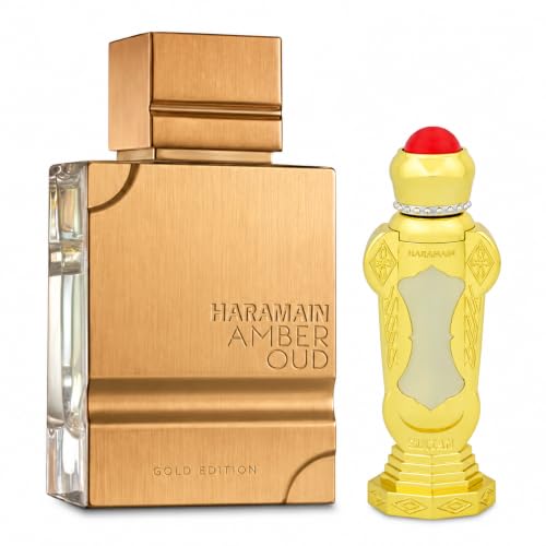 Image of Al Haramain Amber Oud Gold Edition Eau de Parfum 60ml & Sultan Perfume Oil 12ml | Arabian Fragrance Set for Men & Women