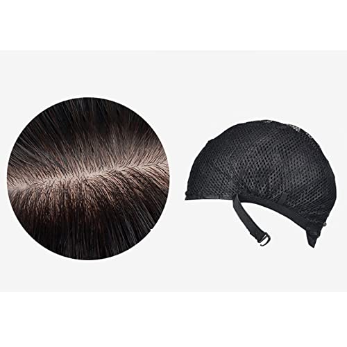 Peruca cacheada para cosplay degradê preto e branco, 150% Natural Densidade Linha do Cabelo Cor Natu