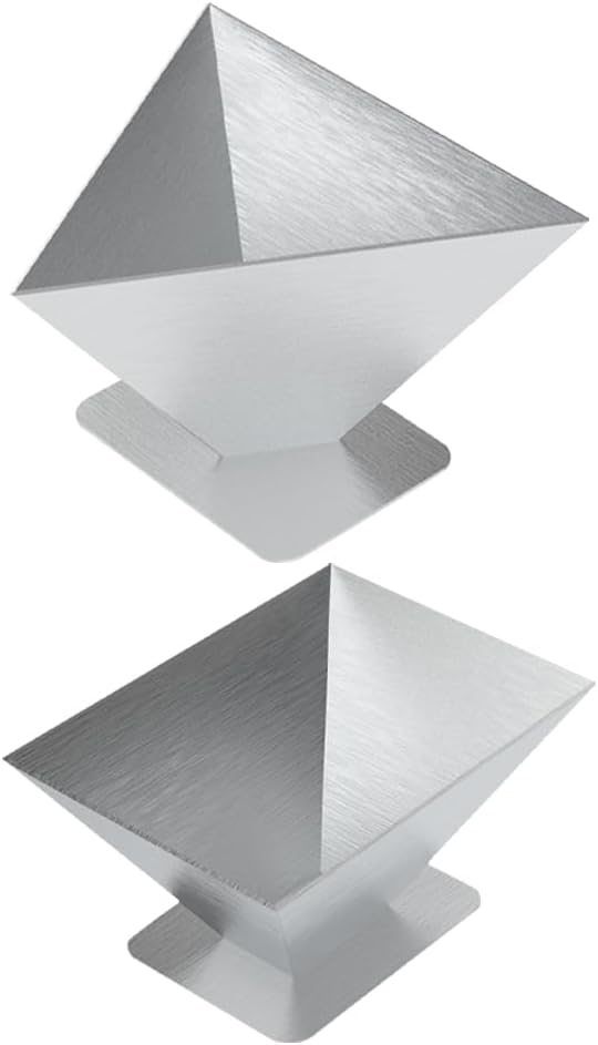 2Pcs Stainless Steel Zongzi Mold Set for Making Triangle and Square Sticky Rice Dumplings Essential Kitchen Tool for Dragon Boat Festival
