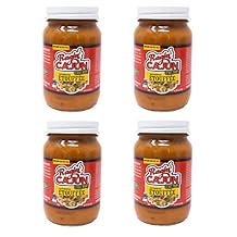 Ragin Cajun Etouffee Sauce - 16 oz Jar, Pack of 4, Fully Cooked - Authentic Louisiana Creole Sauce for Shrimp & Chicken