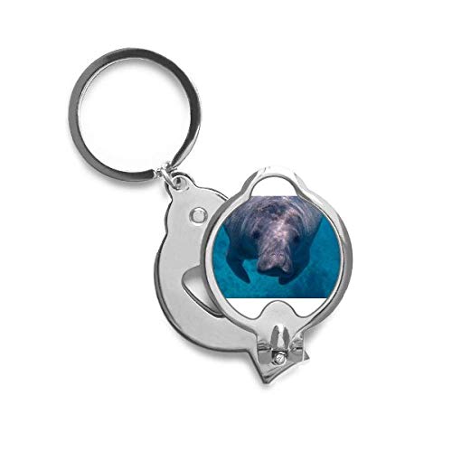 Coupe-ongles motif animal marin DIYthinker en acier avec coupe-bordures pour manucure