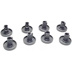 Kit Rueda cesto Inferior lavavajillas válido para Zanussi electrolux 8 Unidades 50286965004